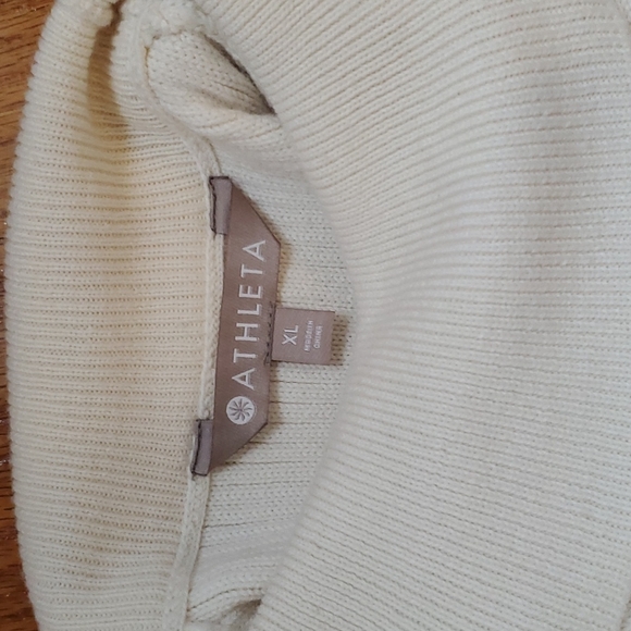 Athleta merino wool cream sweater - Picture 4 of 4
